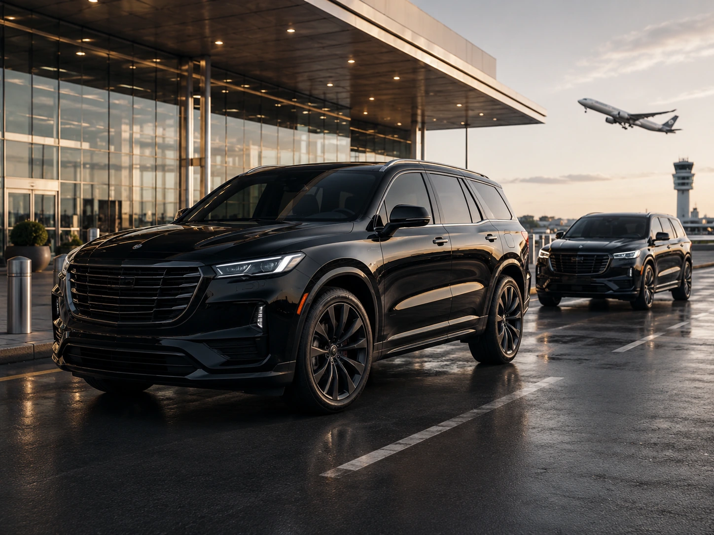 black suv
